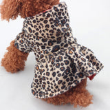 Leopard Costume Winter Dog Clothes