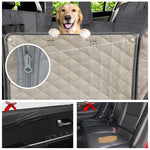 Waterproof Travel Dog Carrier Hammock Back Seat Protector