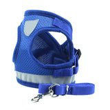 Chest Harness With Leash Reflective