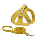 Chest Harness With Leash Reflective