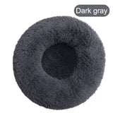 Cat/Puppy Round Plush Bed