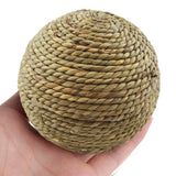 6cm Pet Chew Toy Natural Grass Ball