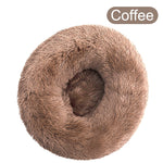 Cat/Puppy Round Plush Bed