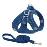 Chest Harness With Leash Reflective