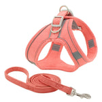 Chest Harness With Leash Reflective