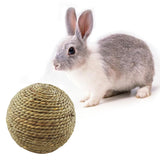 6cm Pet Chew Toy Natural Grass Ball