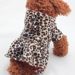 Leopard Costume Winter Dog Clothes