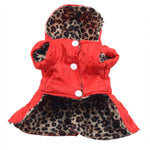 Leopard Costume Winter Dog Clothes