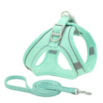 Chest Harness With Leash Reflective