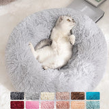 Cat/Puppy Round Plush Bed