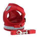 Chest Harness With Leash Reflective