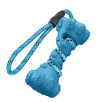 Toy Rubber Dumbbell Chew Toy