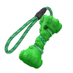 Toy Rubber Dumbbell Chew Toy