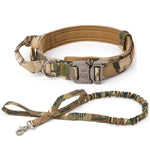 Adjustable Tactical Dog Collar And Leash Set